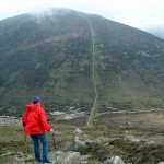 catherine-walking-in-the-mournes