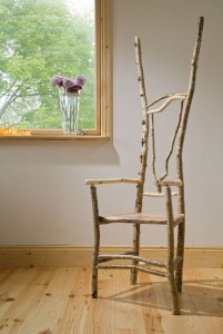 Alison Ospina's green wood chairs