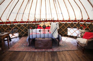 Inshriach Yurt - interior lower res
