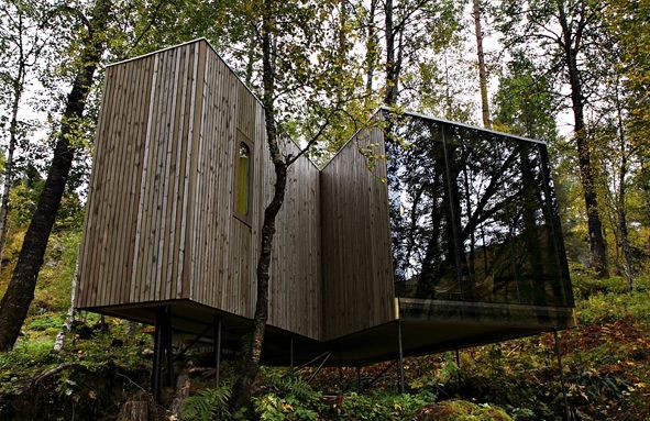 Geirangerfjord accommodation and treehouse