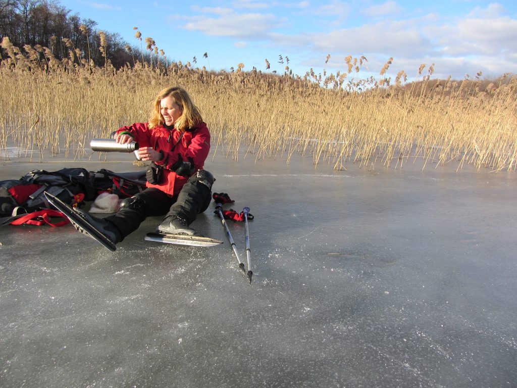 Ice skating in Sweden is one of the best winter holidays