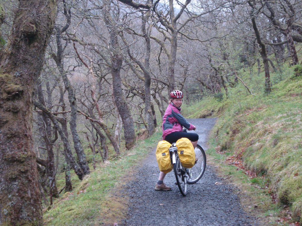 Cycling holiday in the Scottish Highlands