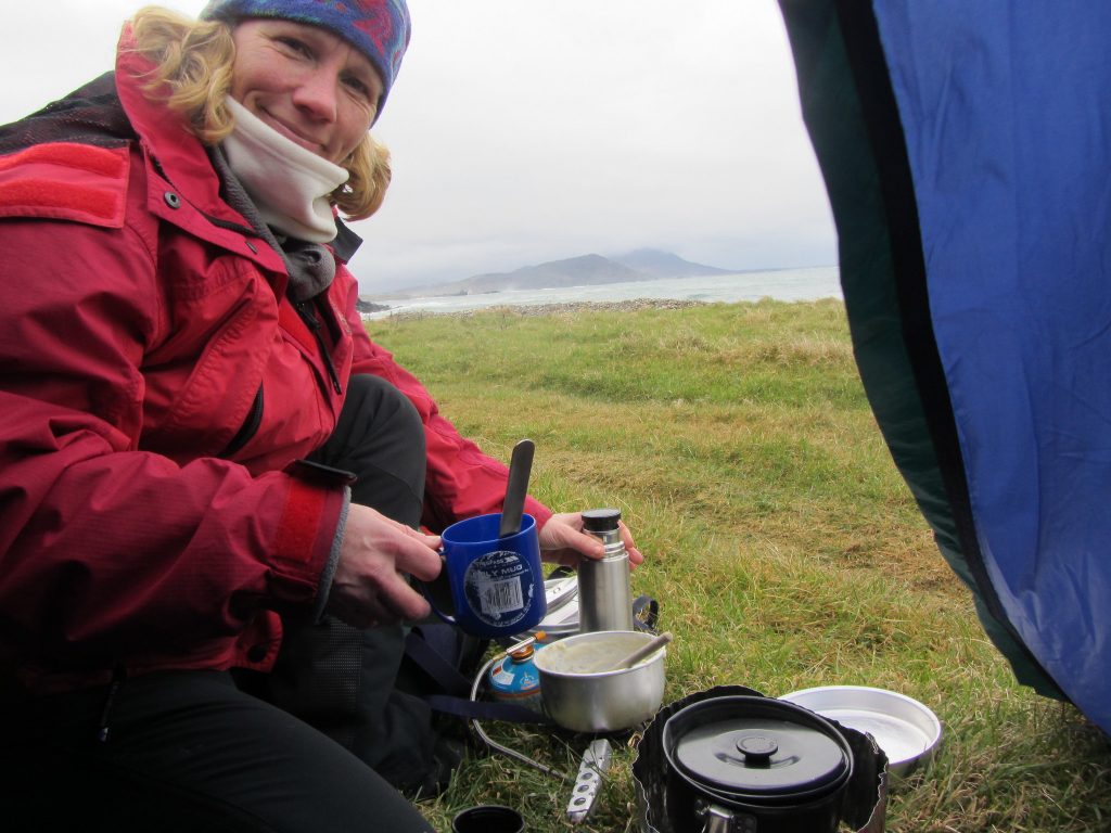 Wild camping in Donegal