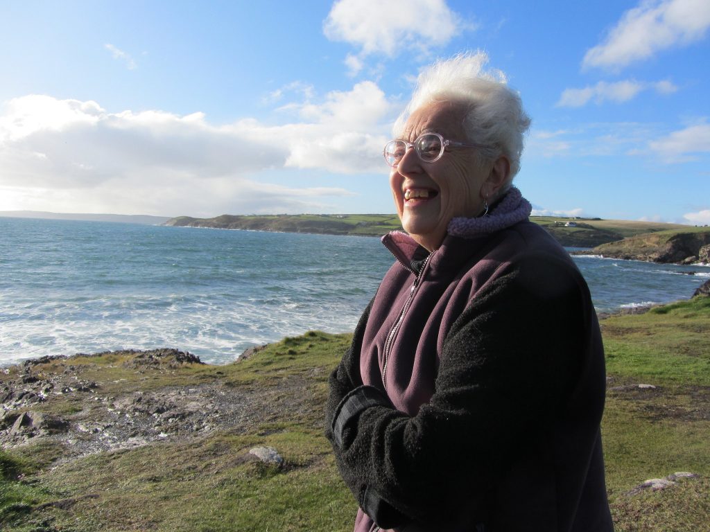 Joy Larkcom, one of the most revered gardening writers and delightful interviewee with Catherine Mack, ethical travel writer