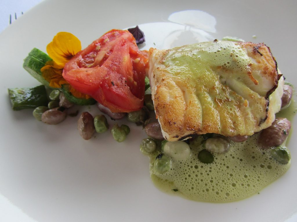 Organic and locally sourced food at Restaurant De Kas, Amsterdam